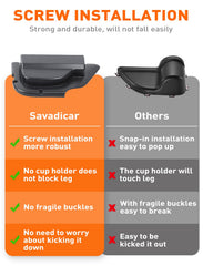 Savadicar DP4 extended storage for Jeep Wrangler JK/JKU improves organization.