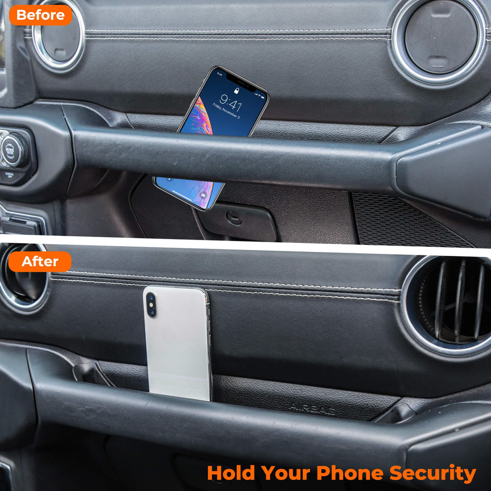 Paper towels and coins can be stored neatly in the GrabTray.
