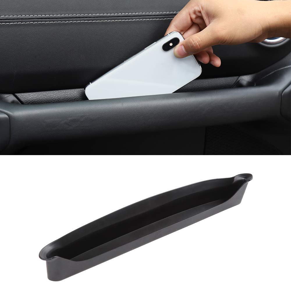 Savadicar GrabTray passenger storage box for 2018-2023 Jeep Wrangler JL/JLU provides extra organized space.