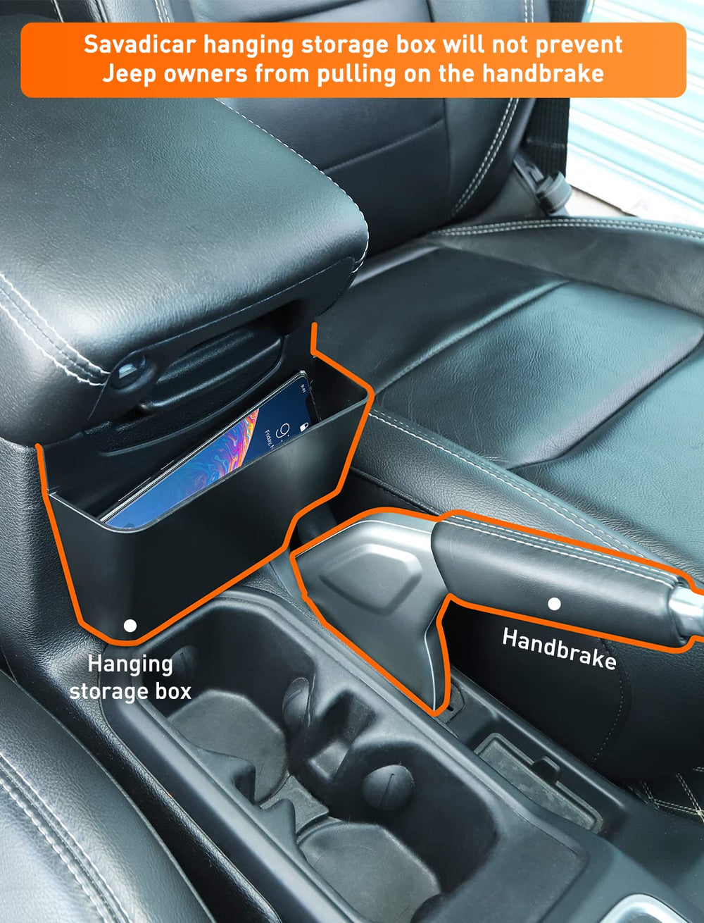 Savadicar premium ABS plastic tray provides lightweight, sturdy storage for small essentials