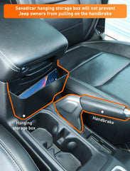 Savadicar premium ABS plastic tray provides lightweight, sturdy storage for small essentials