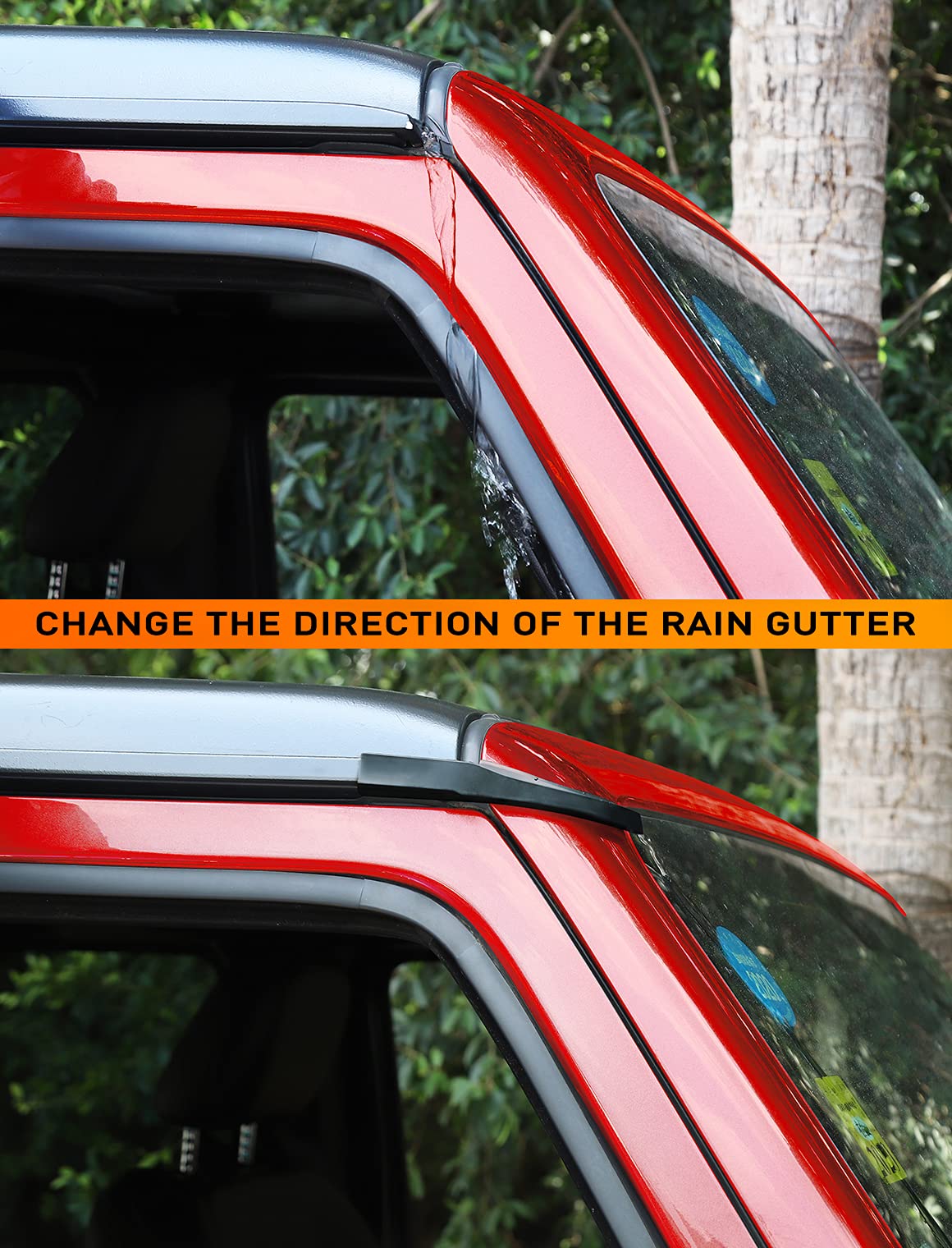 Savadicar ABS material provides a smooth, crack-free finish for rugged Jeep styling.