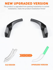 Savadicar rain gutter extension windshield diverter helps maintain visibility in rain.