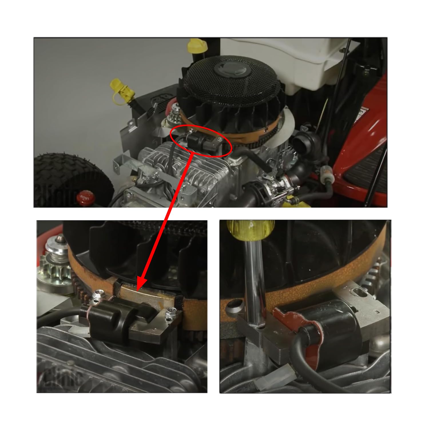 Savior ignition coil for OHV 28 CID engines improves starting reliability.