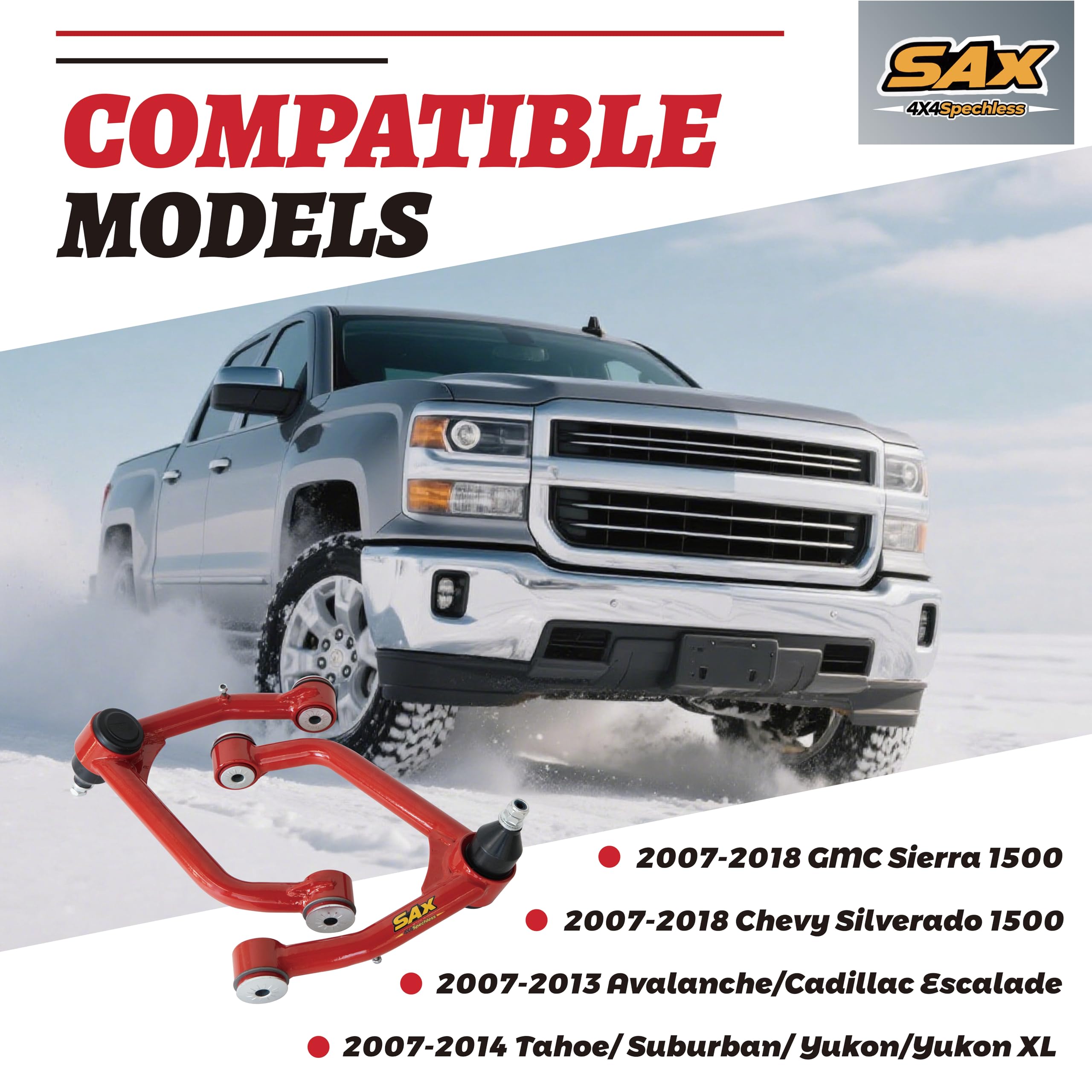 Bolt-on installation view showing straightforward fitment for lifted trucks.