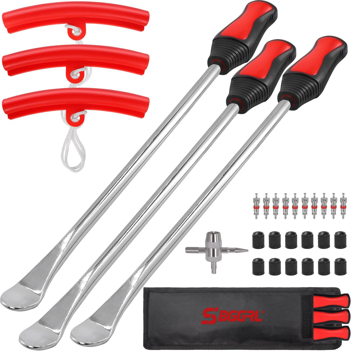 SBGGRL tire spoon 14.5-inch tool for easy tire removal and leverage