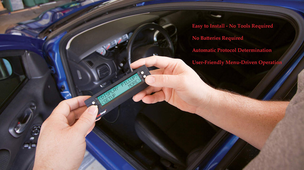 ScanGauge SG2 OBD2 compatibility emphasizes broad vehicle support from 1996 onward.