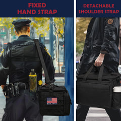 SCAVATA Patrol Bag seat hook enables quick item retrieval while driving