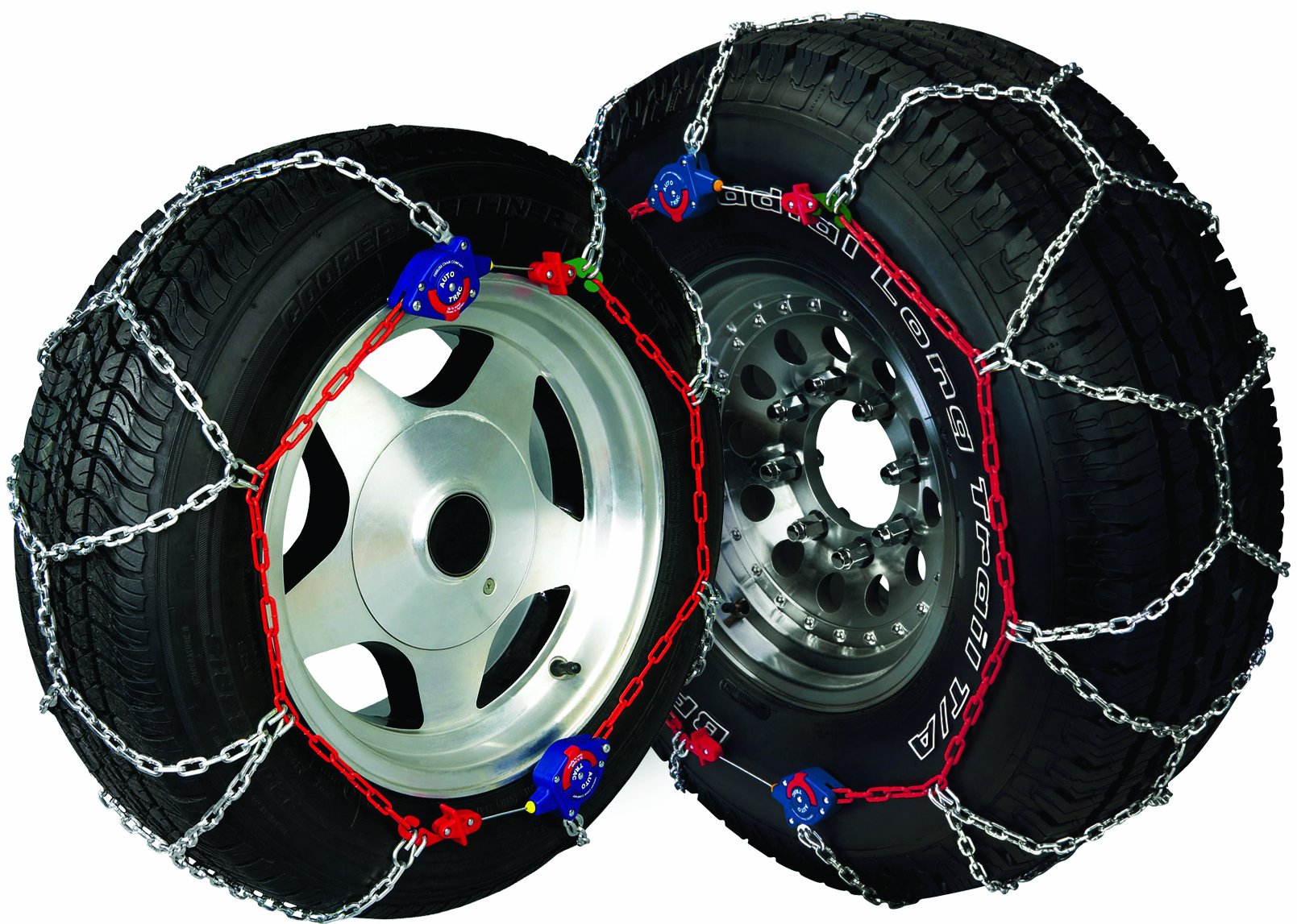 SCC Auto-Trac outside self-tighteners maintain tension for smooth operation.