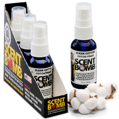 Scent Bomb air freshener spray in action for quick odor neutralization