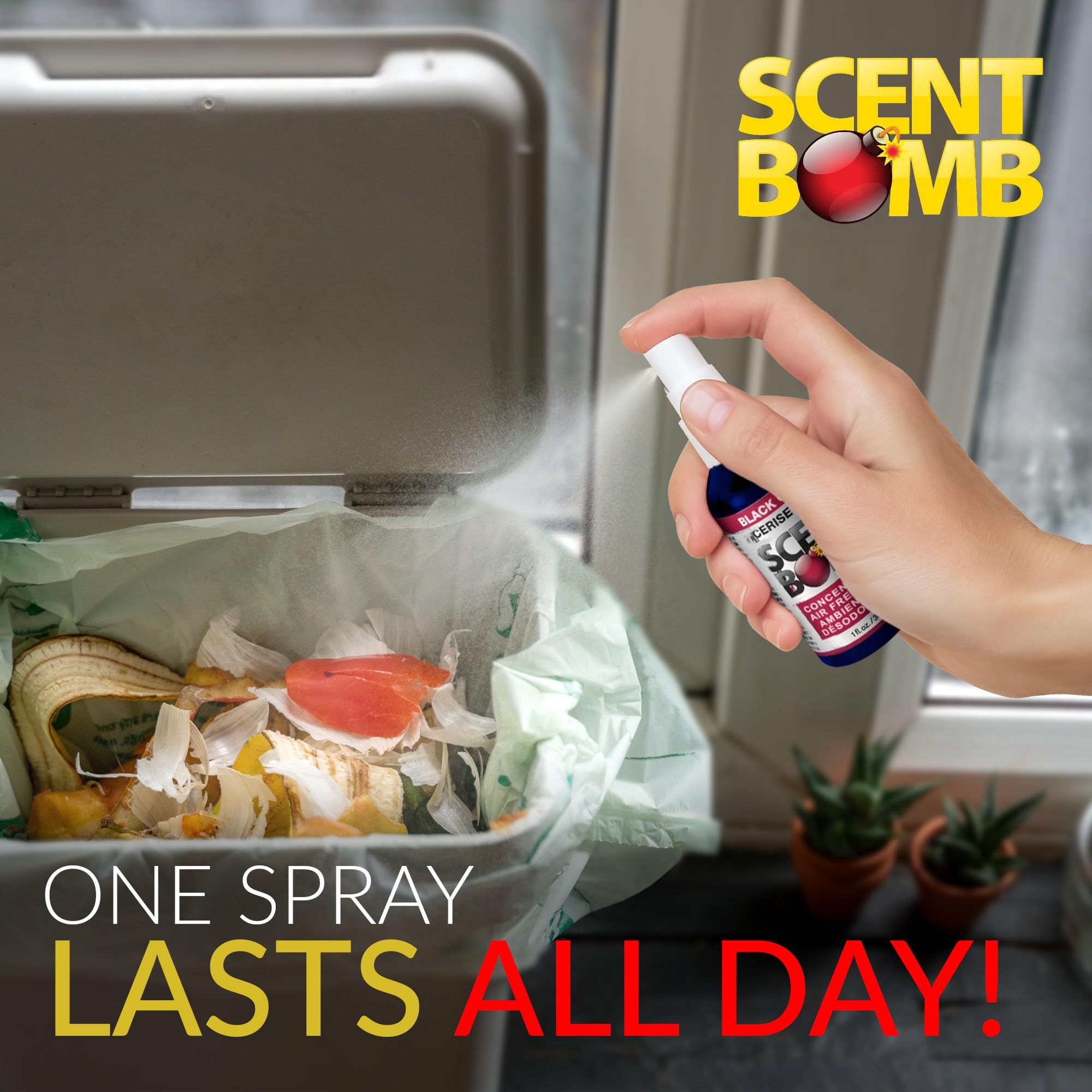 Scent Bomb bathroom use-case shows lasting fragrance and inviting atmosphere.