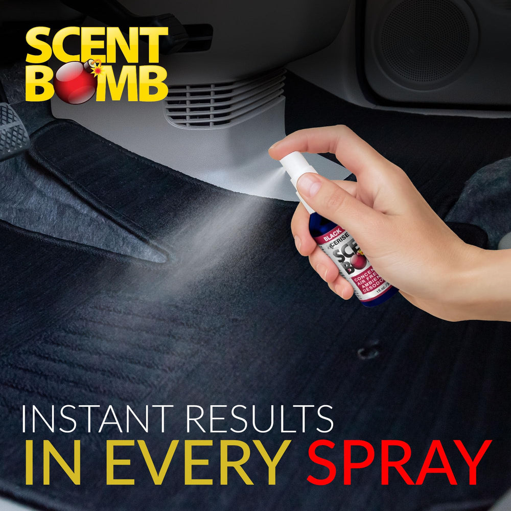 Scent Bomb kitchen refresh illustrates versatile odor neutralization in daily routines.
