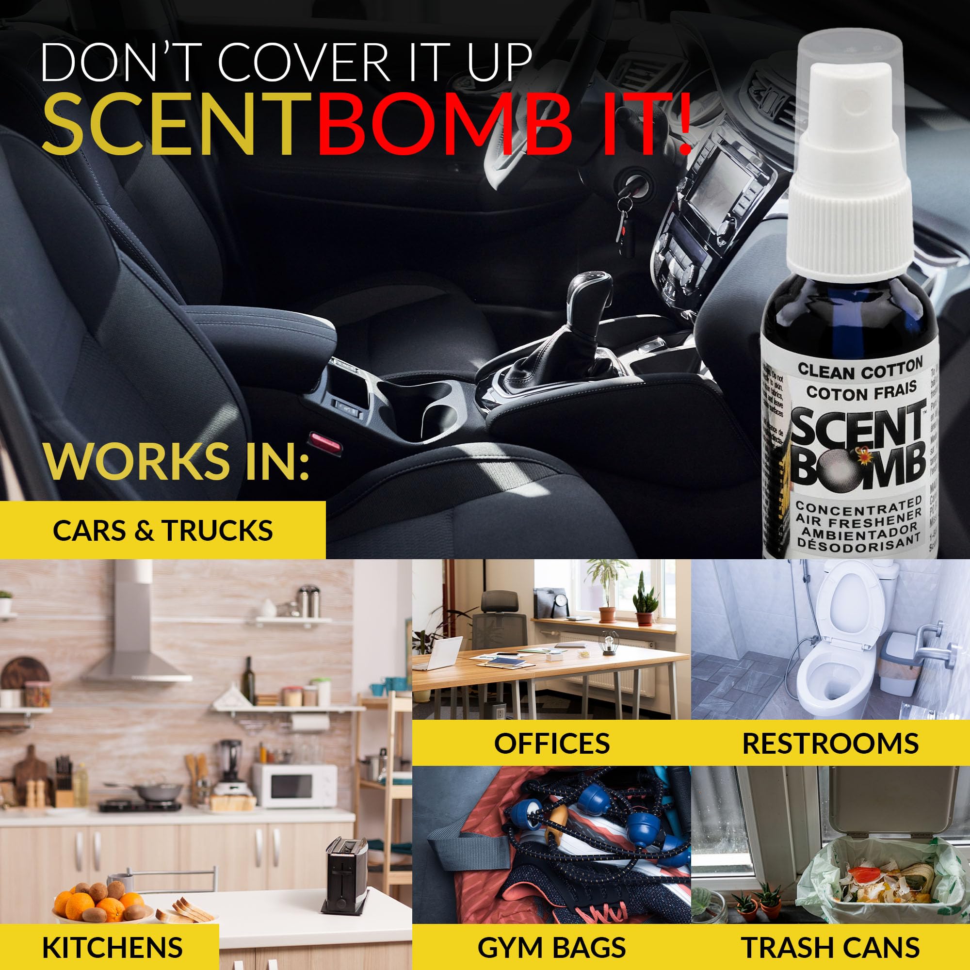 Scent Bomb offers a wide range of scents for every mood