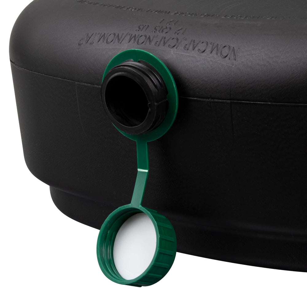 Scepter AM06984 gasketed drain spout cap prevents leaks during draining