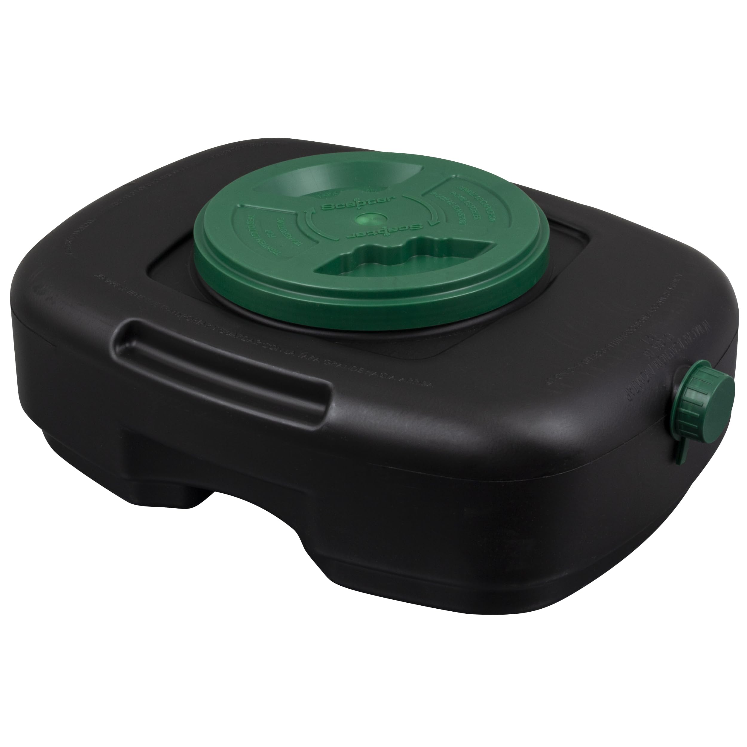 Scepter AM06984 oil drain pan with lid for clean oil changes