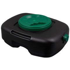 Scepter AM06984 oil drain pan with lid for clean oil changes