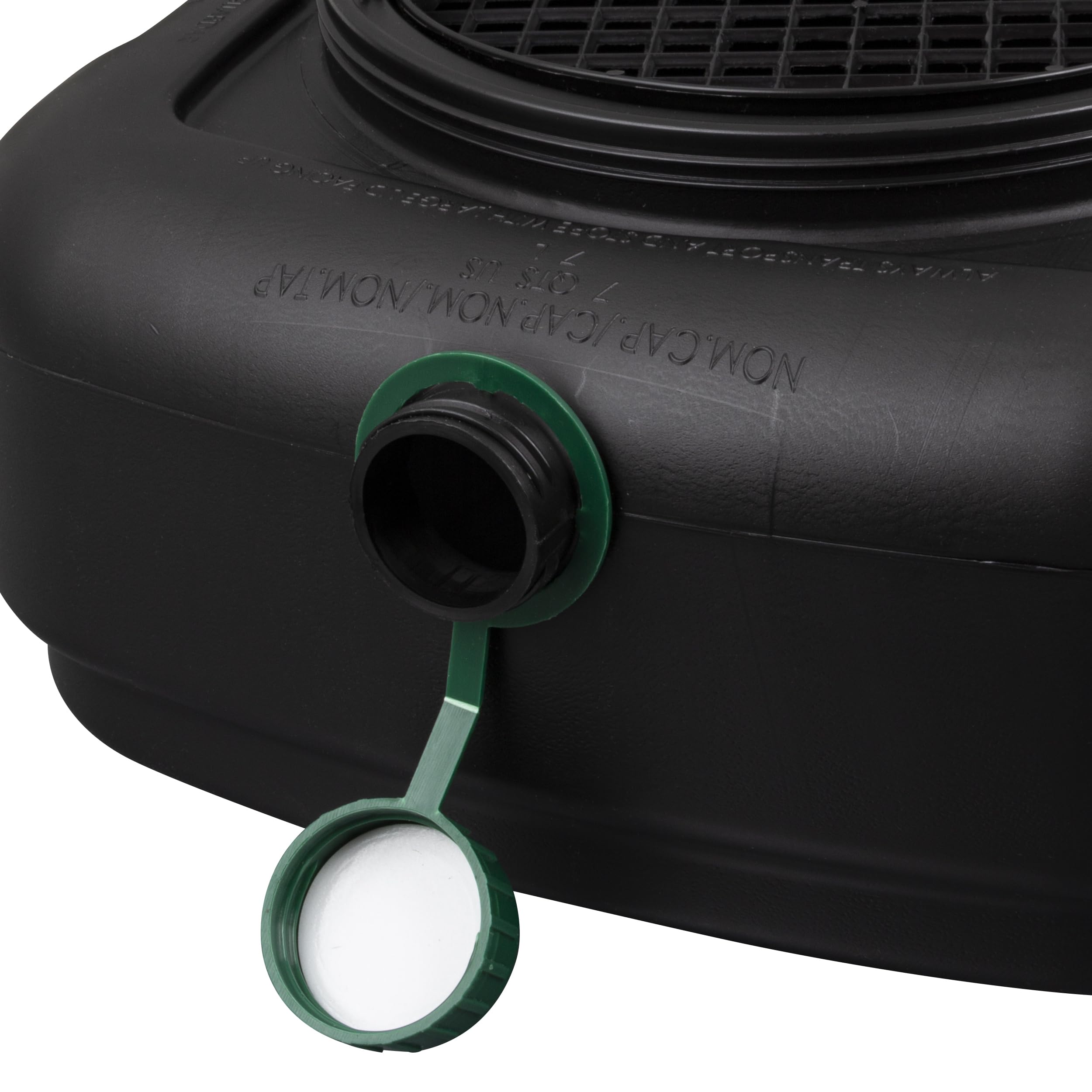Scepter AM07029 with gasketed, tethered drain spout for controlled pouring