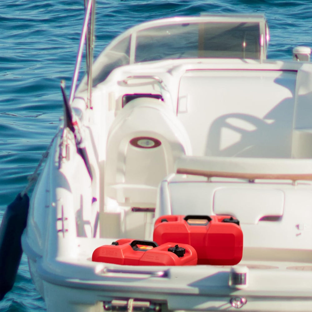 Scepter UV-stable HDPE shell resists sun and weather on open water