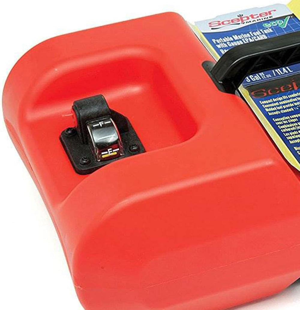 Scepter EPA and CARB compliant label on the tank
