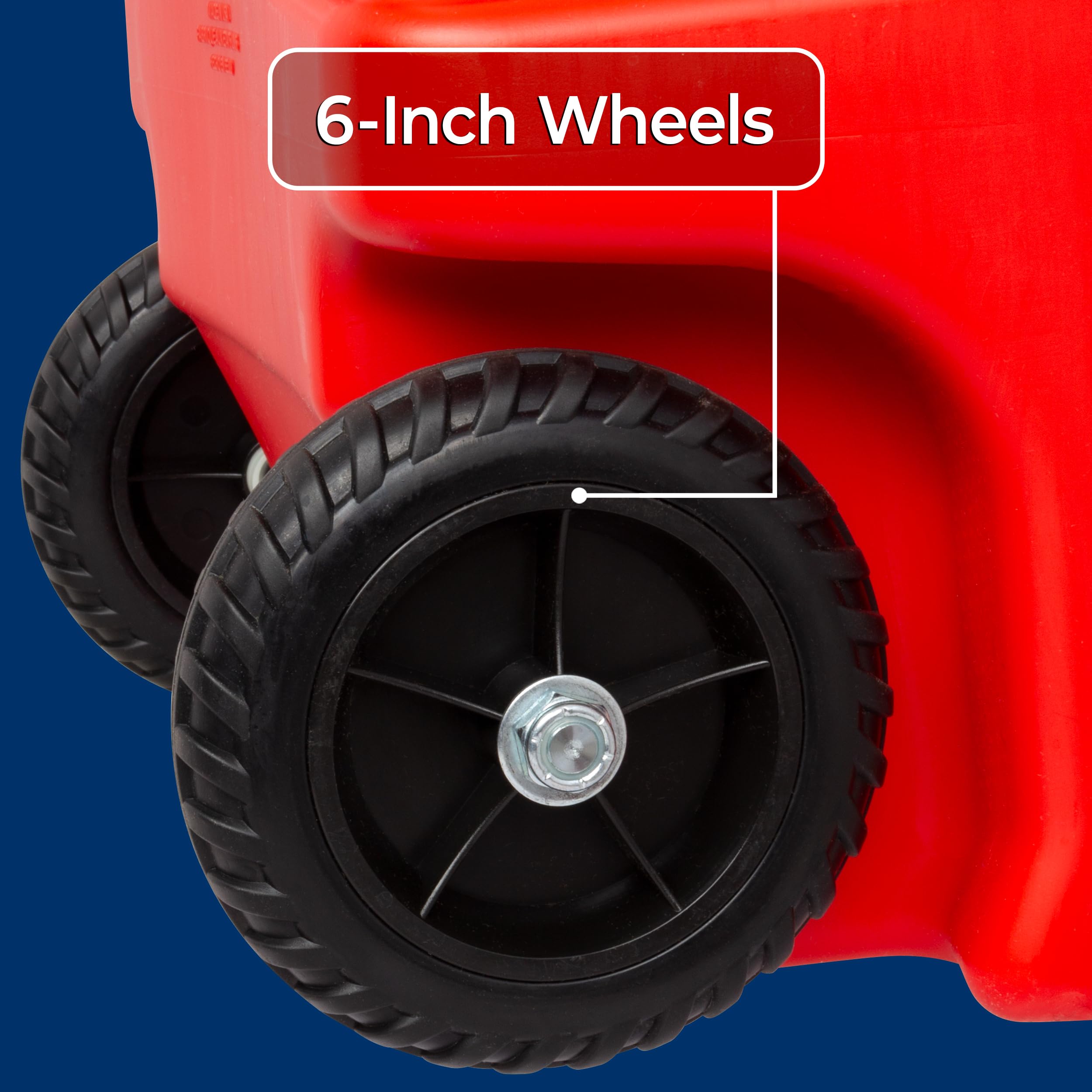Scepter Flo 'N Go anti-static design supports safer fueling.