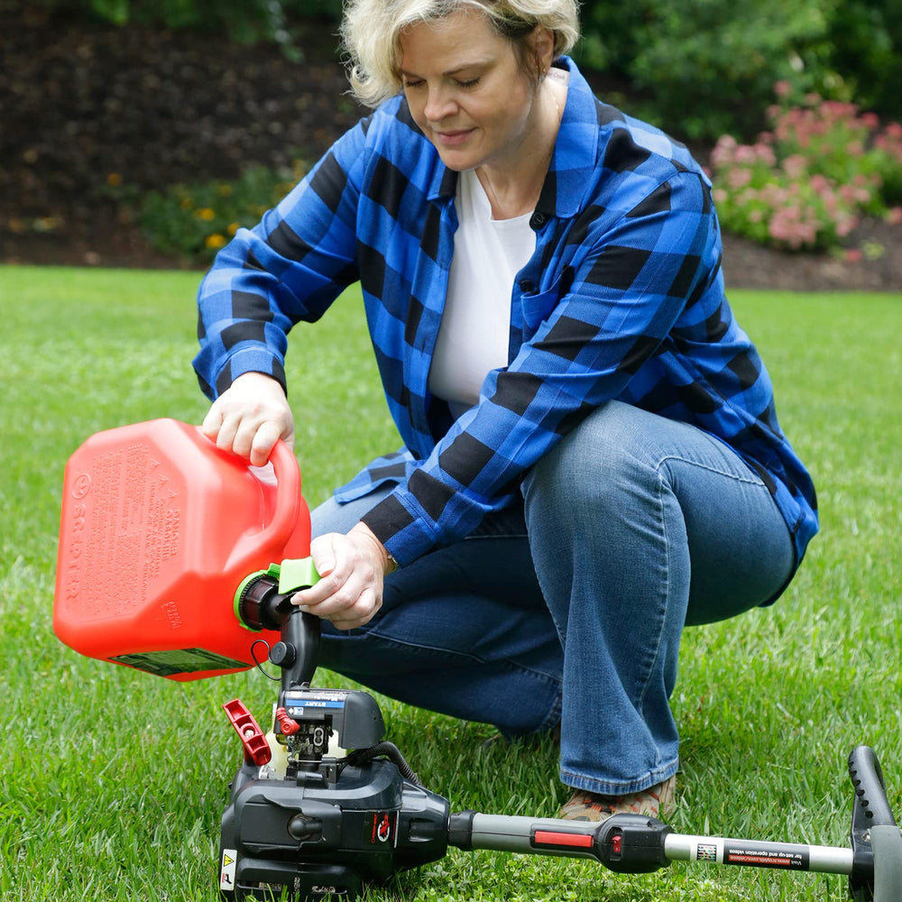 Scepter FR1G252 easy pour setup simplifies yard refills