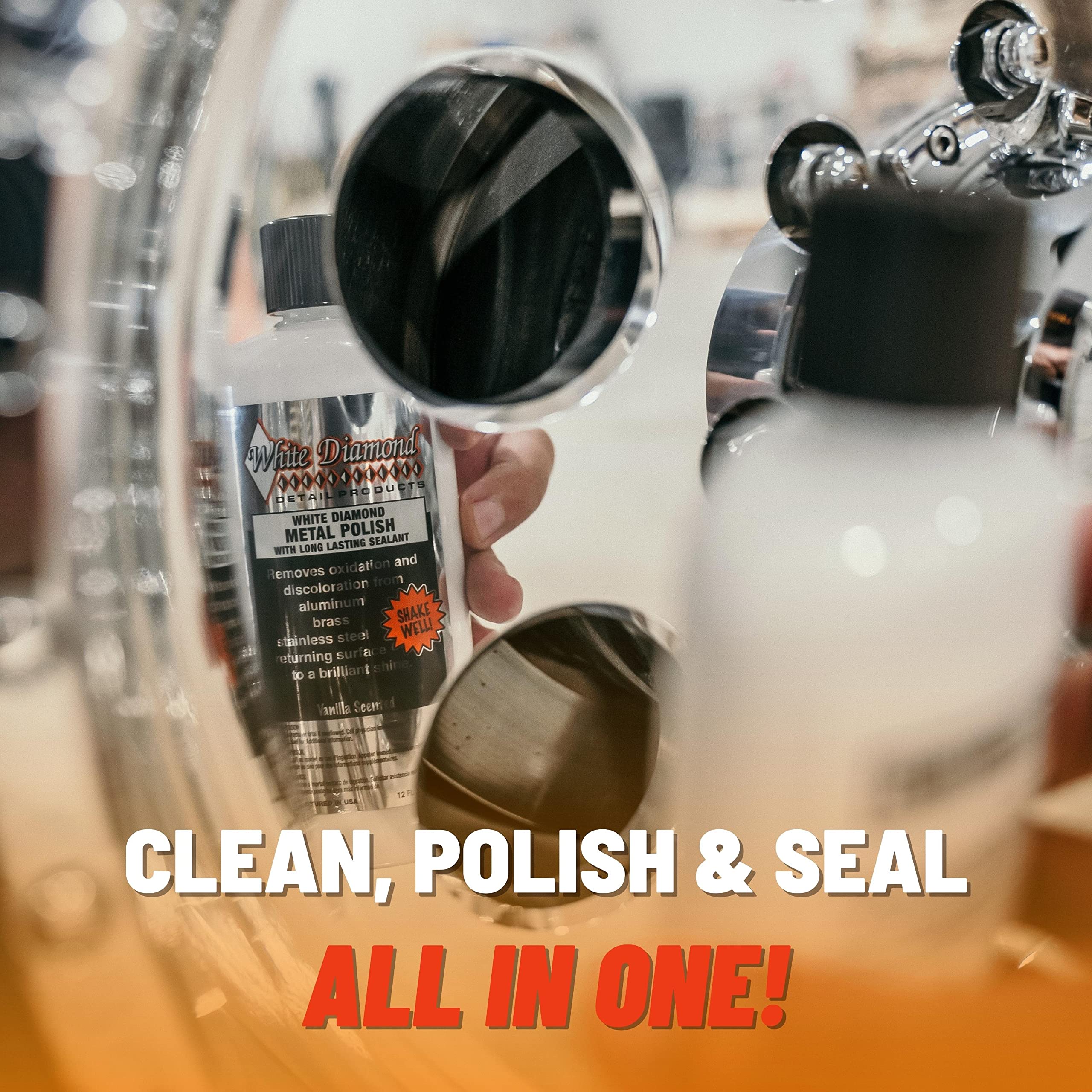 Schultz Laboratories Metal Polish silver and gold gleam with restored brightness