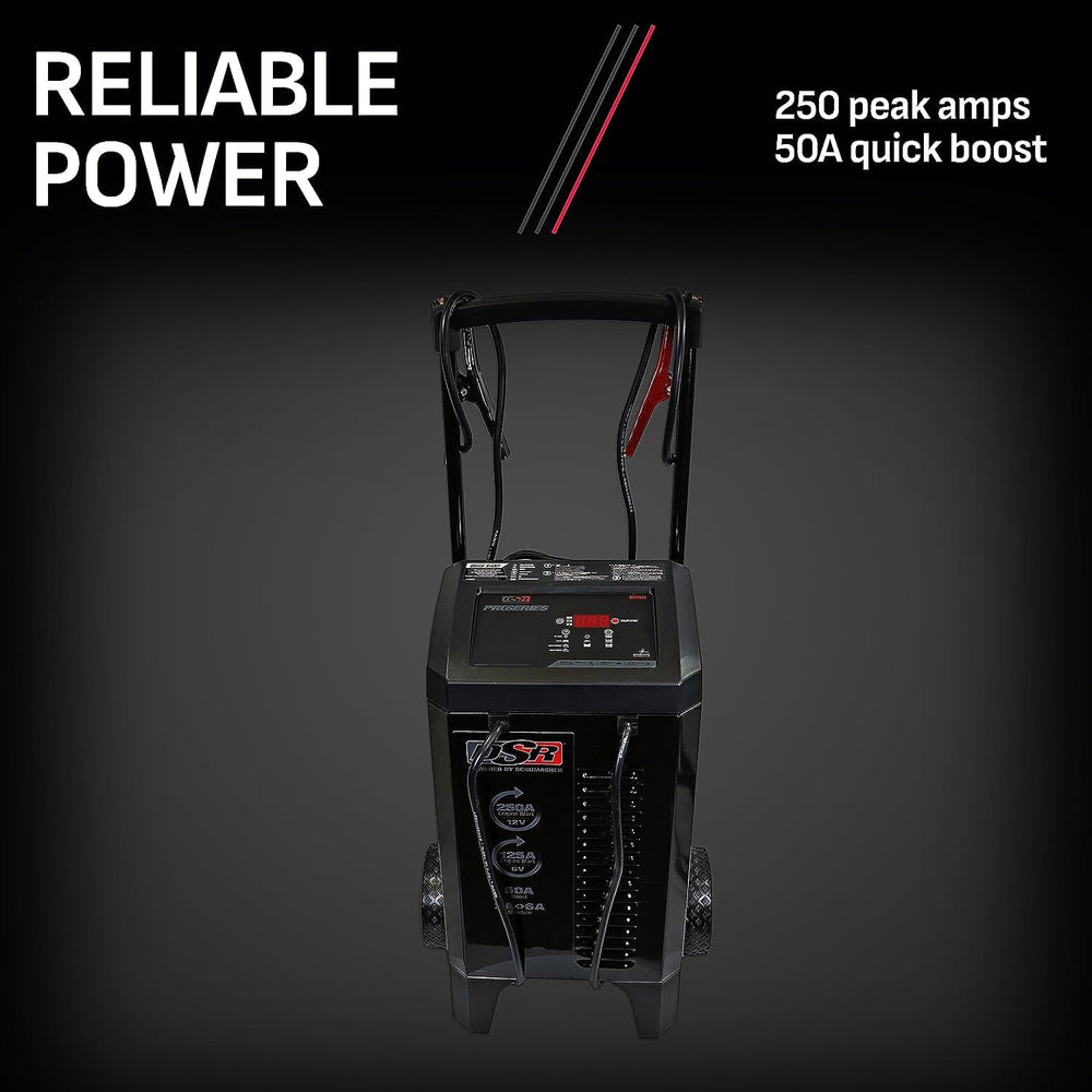 DSR131 125A 6V start for small batteries and quick tops.