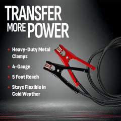 Schumacher DSR165 12V outlet powers accessories on-site.