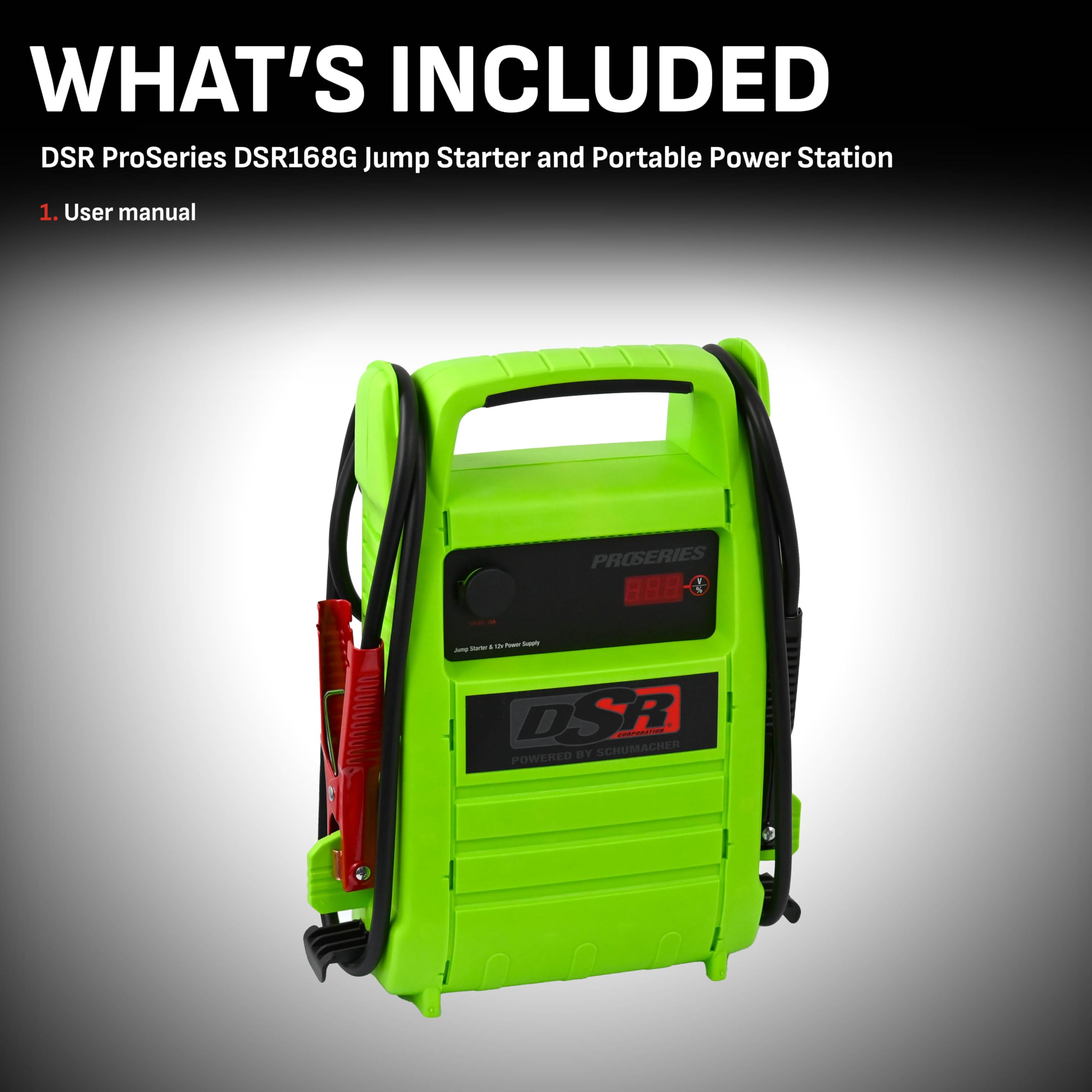 Schumacher DSR168G hard-casing prevents rust and withstands tough environments