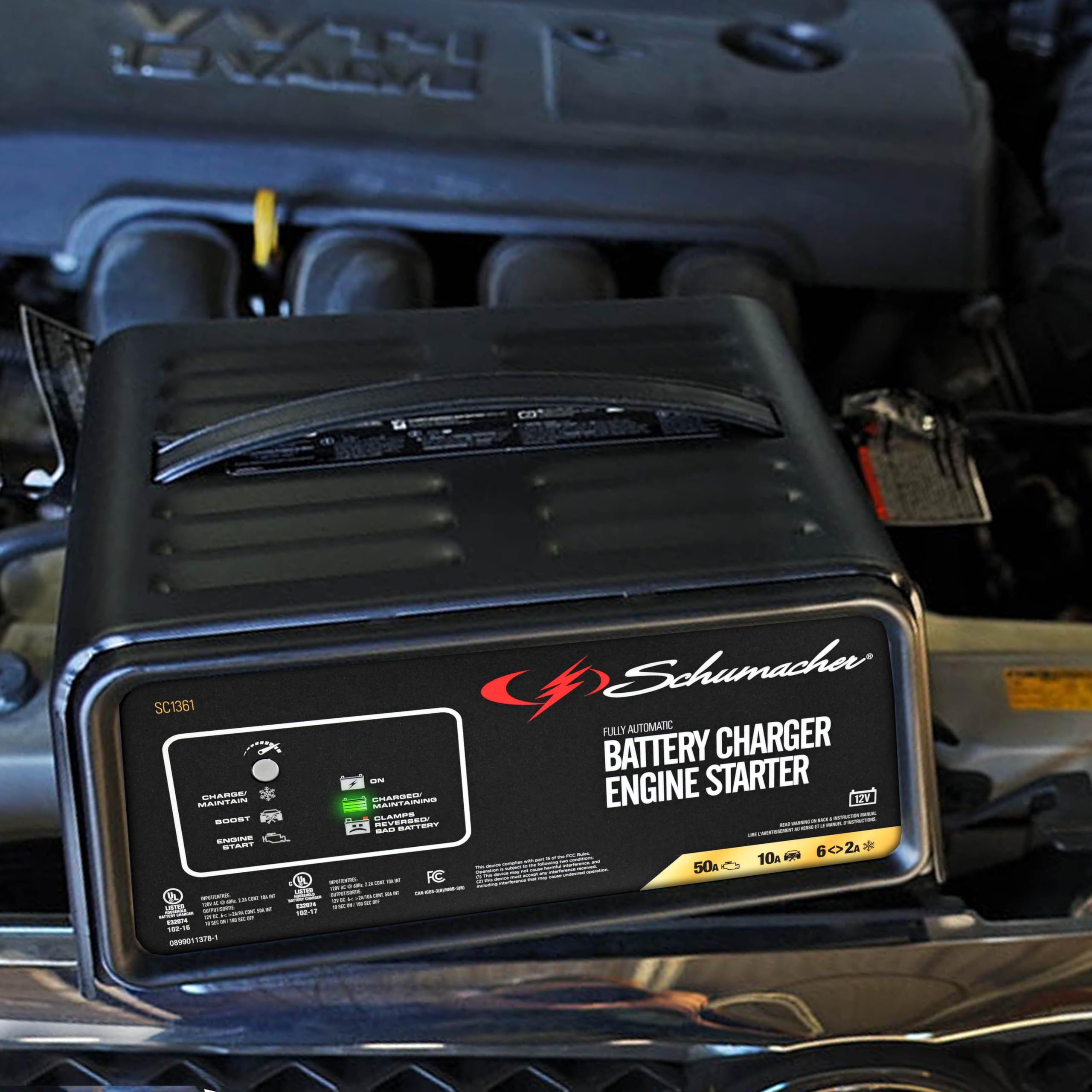 Desulfator mode on SC1361 refreshing an aging battery