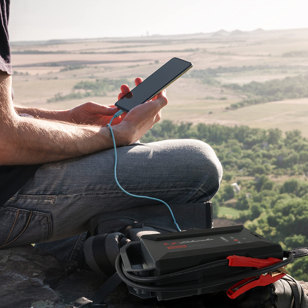 Schumacher SL1653 USB charging port powers phones anywhere