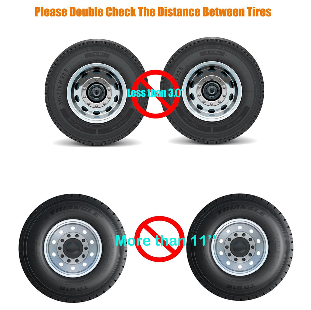 Schumaho RV stabilizer adjustable from 3 to 11 inches for diverse tires