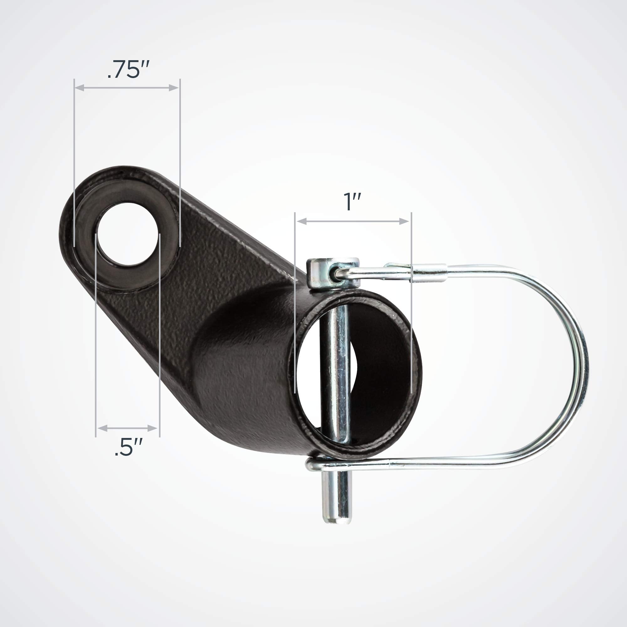 Durable metal body and locking pin deliver lasting performance on daily rides.