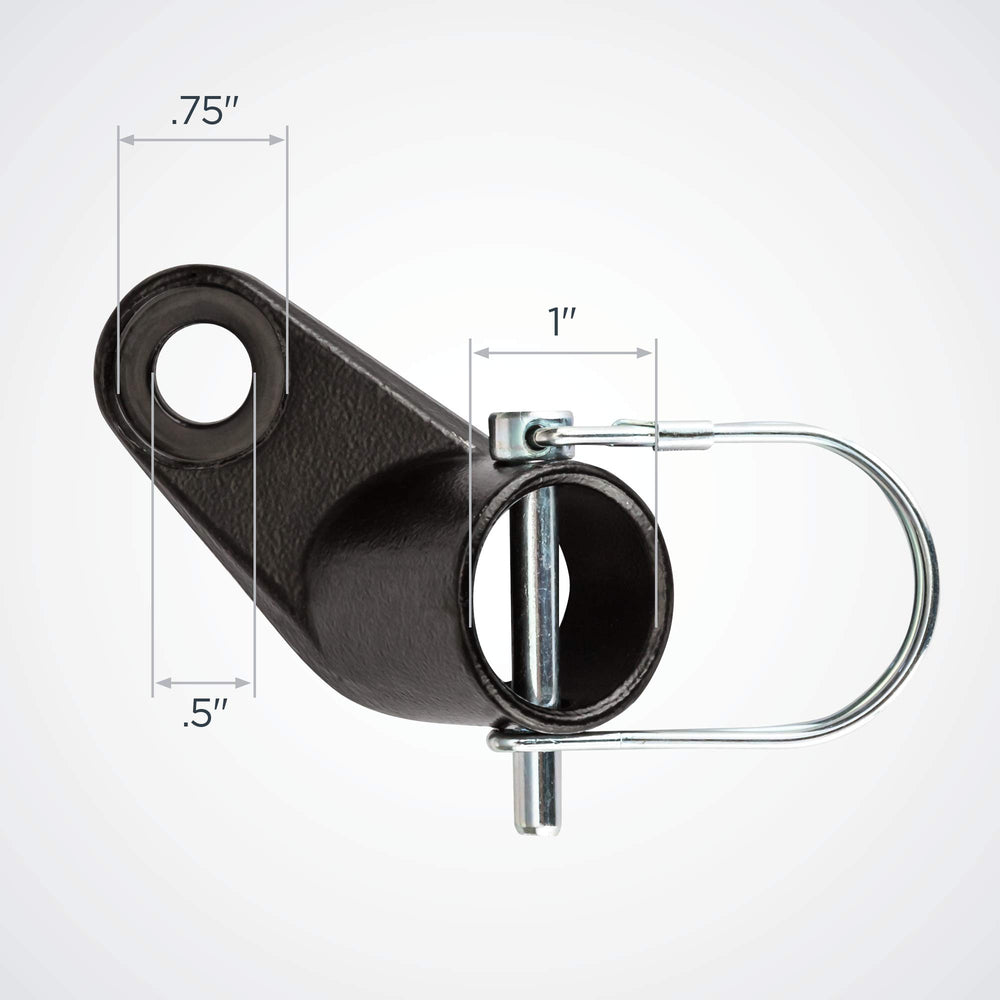 Durable metal body and locking pin deliver lasting performance on daily rides.