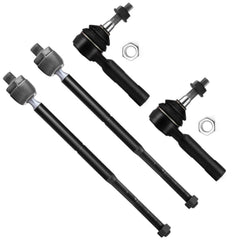 SCITOO 4pc front suspension kit outer tie rod ends for improved steering control