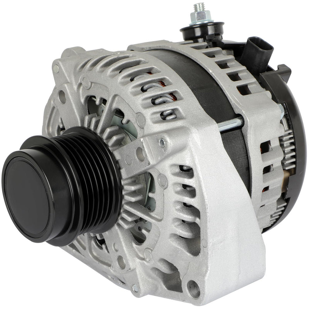 SCITOO 170Amp CW alternator front view highlights compact high-output design
