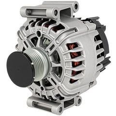 SCITOO alternator front view for Mercedes C250, compact high-output design.