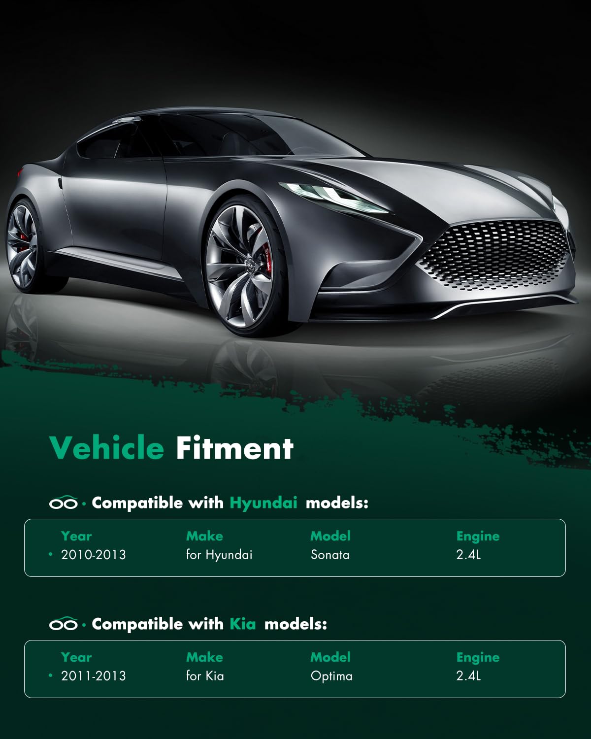 SCITOO Hyundai Sonata 2010-2013 fit enables easy installation