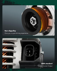 SCITOO alternator packaging box emphasizing direct OEM replacement compatibility