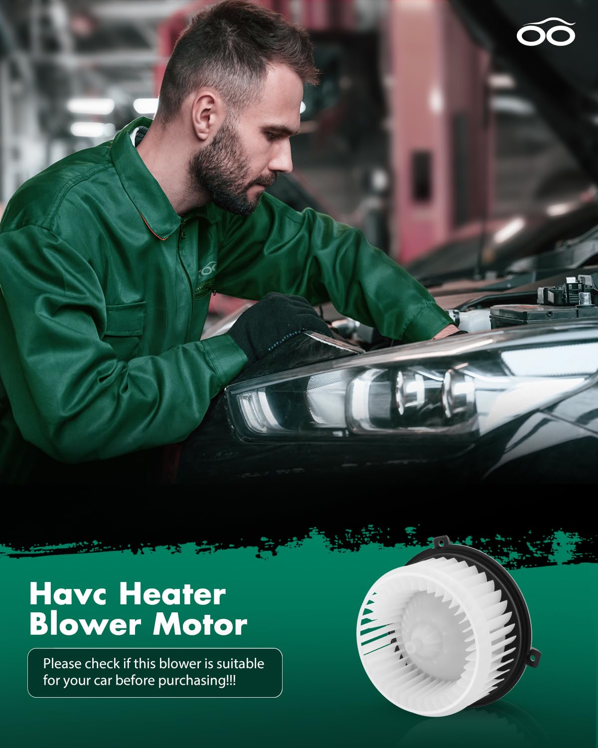SCITOO blower motor cage wheel included supports smooth, balanced rotation.