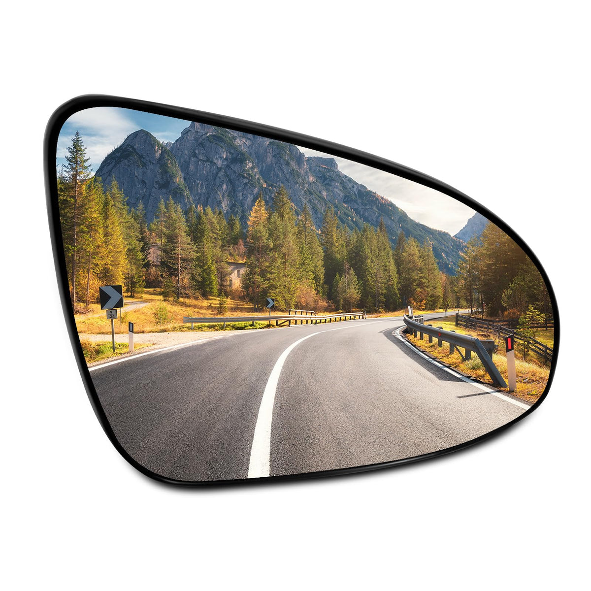 SCITOO Camry passenger mirror glass with convex focus improves wide-angle visibility