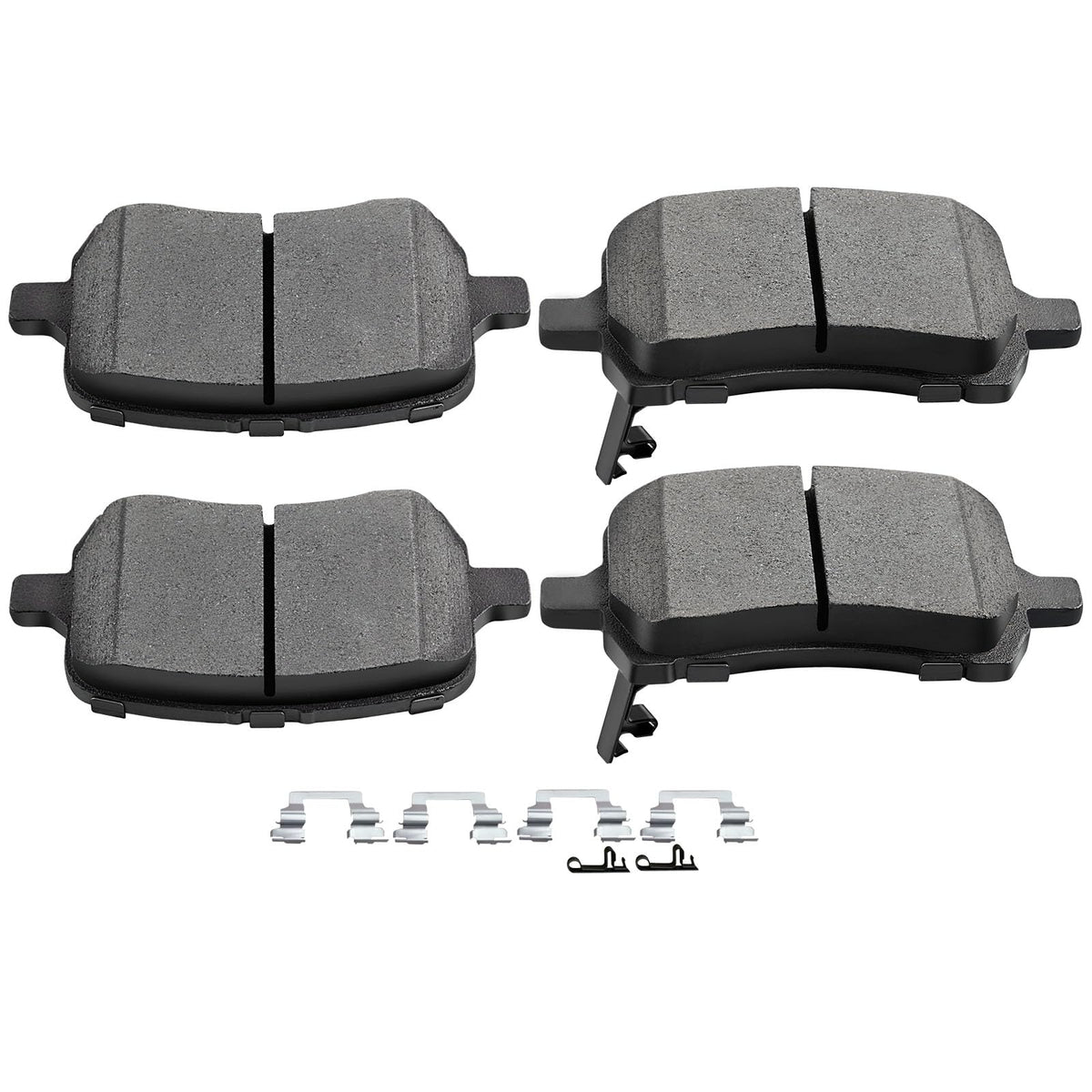 SCITOO ceramic front brake pads kit for Chevy Cobalt with smooth stopping potential