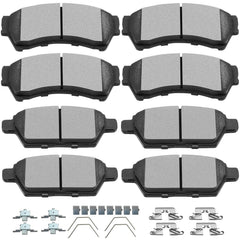 SCITOO ceramic brake pads kit front view for Ford Fusion with quiet braking potential.