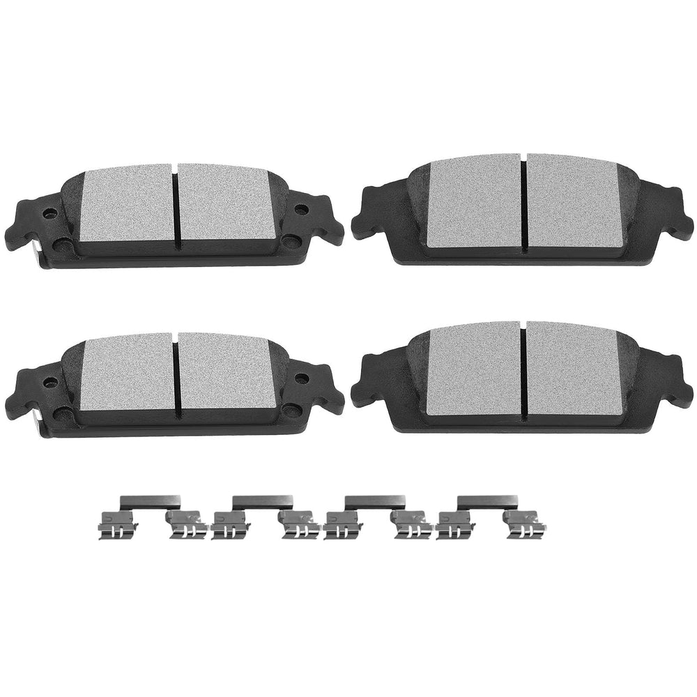SCITOO D1707 rear ceramic brake pads for Cadillac Escalade with quiet braking