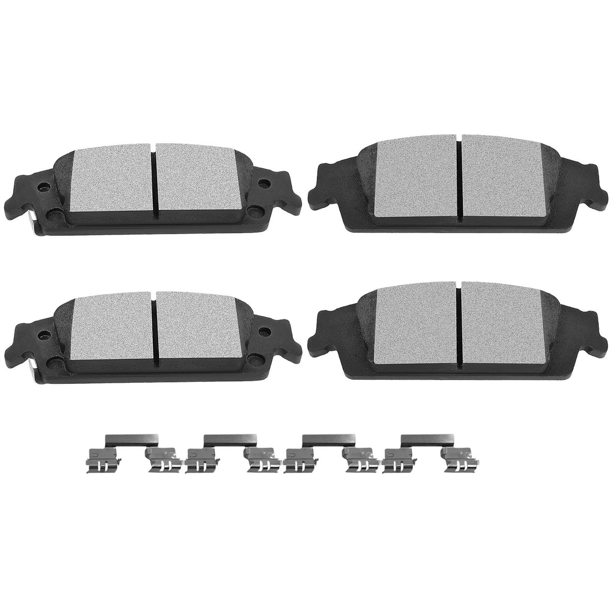 SCITOO D1707 rear ceramic brake pads for Cadillac Escalade with quiet braking