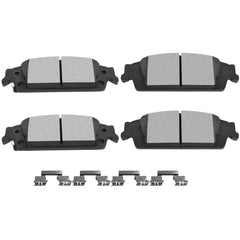 SCITOO D1707 rear ceramic brake pads for Cadillac Escalade with quiet braking