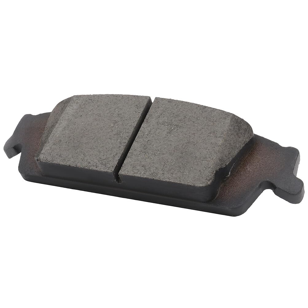 SCITOO D1707 brake pads with slotting design for heat dissipation and stability