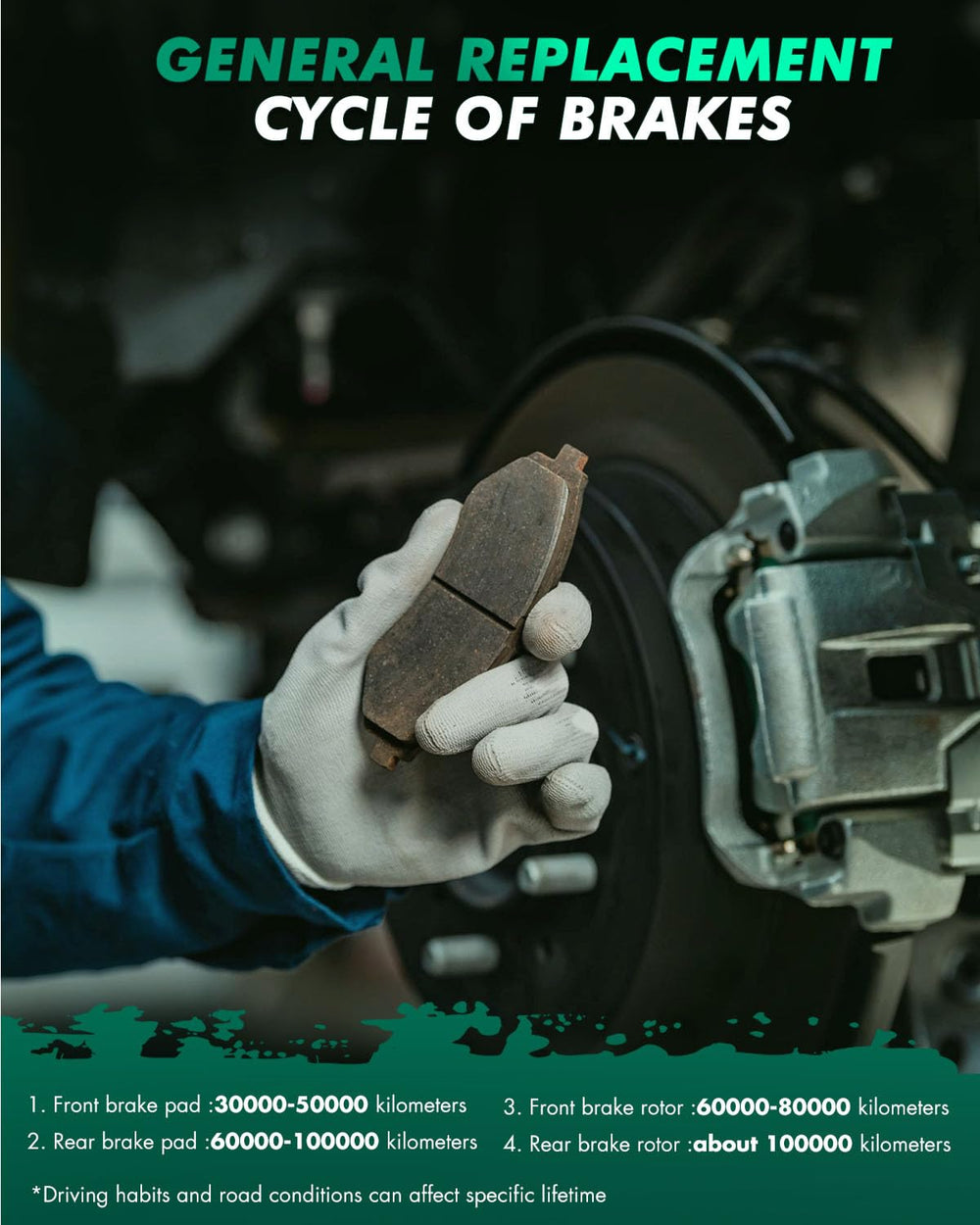 SCITOO D536 brake pads with clear packaging and fitment labels for verification.