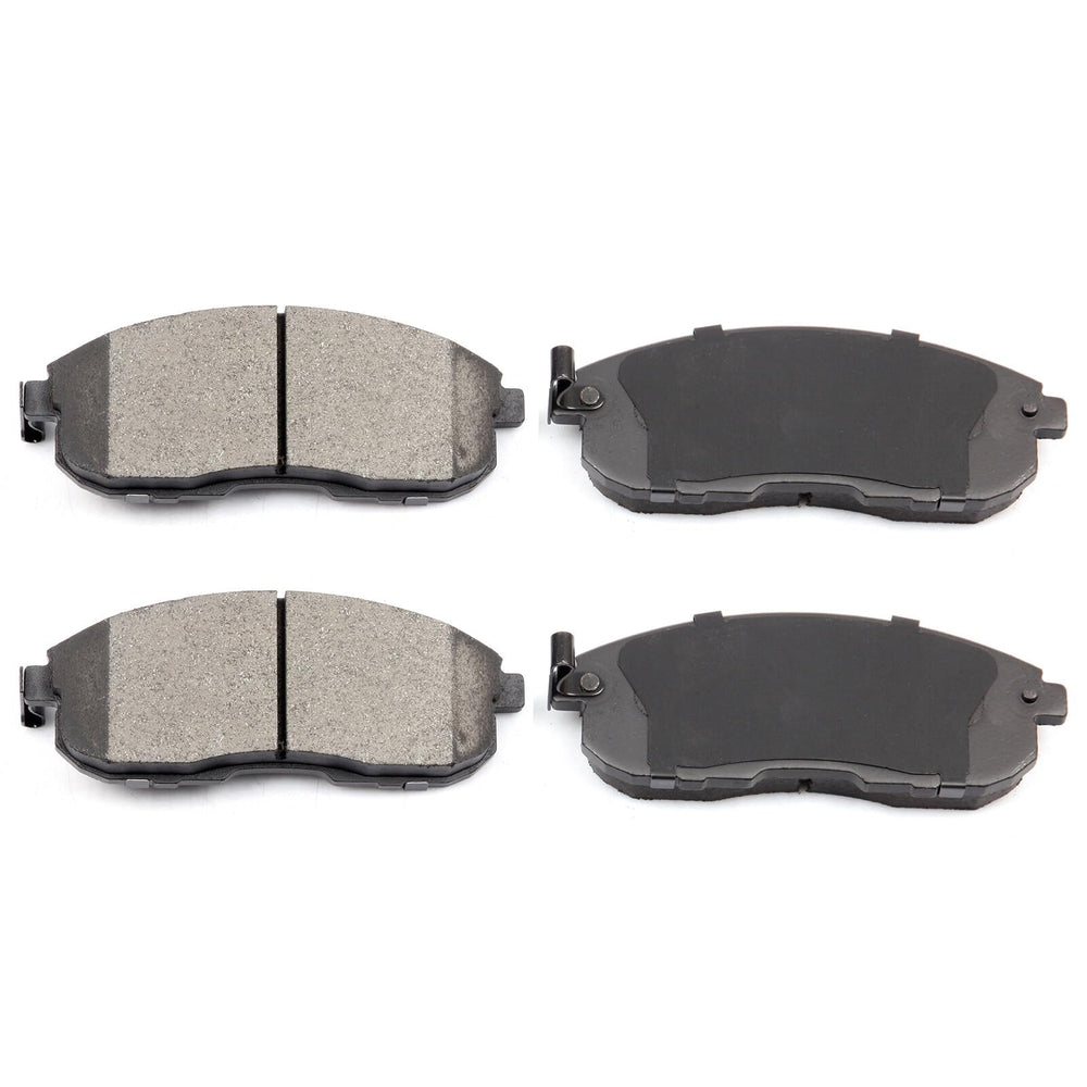 SCITOO D815 front ceramic brake pads easy install for front brakes, ready for quick replacement