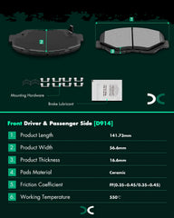 SCITOO brake pad hardware set for secure installation.